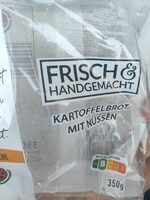 Kartoffelbrot mit nüssen
