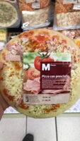 Pizza con prosciutto