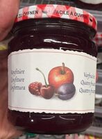 Confiture, Quatre fruits
