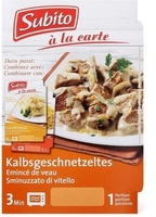 Emincé de veau