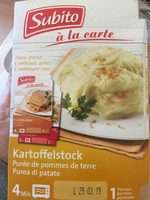 Puree pomme de terre