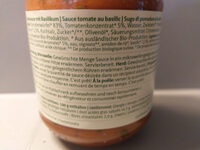 Salsa di pomodoro au basilic