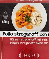 Pollo Stroganoff con riso