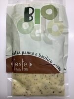 Salsa panna e basilico Bio