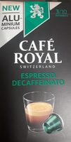 Café descafeinado cápsulas
