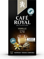 Capsules café Vanille