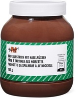 Pâte à tartiner aux noisettes