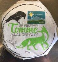 Tomme à l'ail des ours