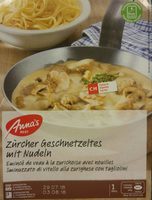 Anna's Best Tradition, Kalbsgeschnetzeltes Zürcher...