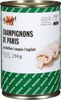 Champignons de Paris coupés
