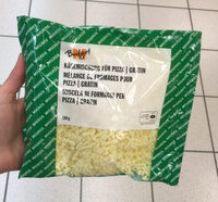 Mélange de fromages pour pizza, gratin