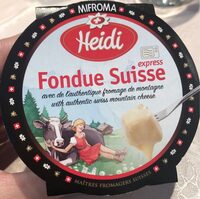 Heidi, fondue suisse