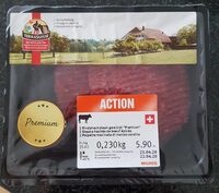 Steaks hachés de boeuf épicés