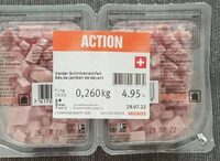 Vorderschinken-Würfel