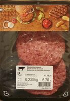 Steak haché de boeuf