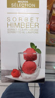 Sorbet à la framboise