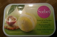 Sorbet Fruit de la Passion & Ananas