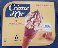 Cornets caramel