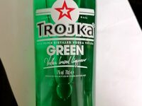 Trojka green vodka liqueur