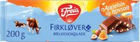Firkløver melkesjokolade
