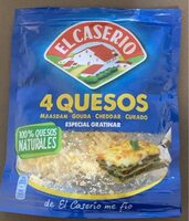 4 quesos especial gratinar