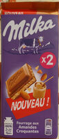 Milka fourrage aux amandes croquantes