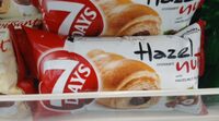 Croissant s lískooříškovou náplní