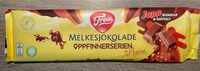 Melkesjokolade med japp riskrisp & havsalt