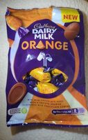Dairy Milk Orange Mini Milk Chocolate Eggs