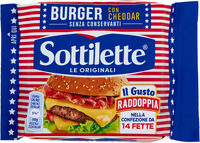 Sottilette con cheddar