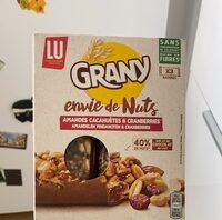 Grany envie de nuts cranberries