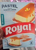 Pastel royal fresco limon
