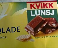Melkesjokolade med kvikk lunsj