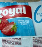 Gelatina sabor morango