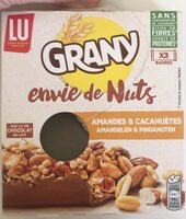 Grany envie de nuts amandes & cacahuètes
