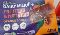 Dairy Milk Fruitier & Nuttier Orange Boost