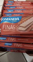 Finas chocolate con leche
