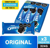 Galleta Oreo Original X3paquetes