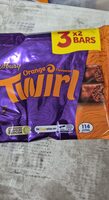 BARS Cadbury Orange Flavoured Kwin SUSTAINABLY SOU