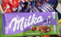 Milka whole hazelnuts 100gr