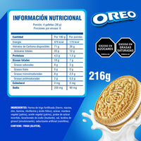 Galletas Oreo Golden Vainilla x6 x216 gr