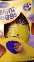 J £1 THIS S Cadbury Mini eggs eg Inside 25 e95 g