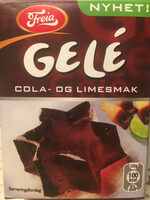 Gelé Cola- og Limesmak