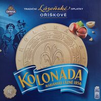 Kolonáda lázeňské oplatky oříškové