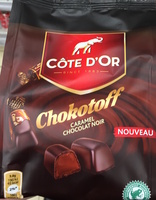 Chokotoff - Caramel enrobé de chocolat noir