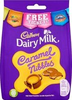 Dairy Milk Caramel Nibbles Chocolate Bag