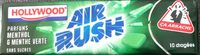 Chewing Gum sans Sucre air rush menthe et menthe verte