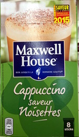 Cappuccino saveur Noisettes