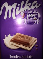 Chocolat fourré au lait