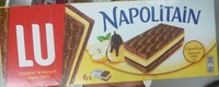 Napolitain - Gâteau fourrage au chocolat et à la poire